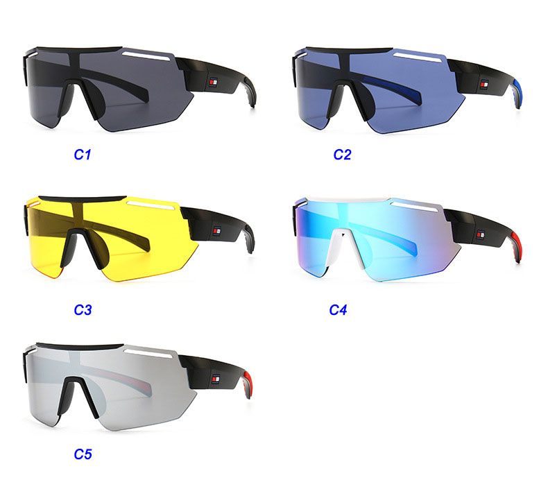 Creative Oversized Double Lenses Aviator Sunglasses