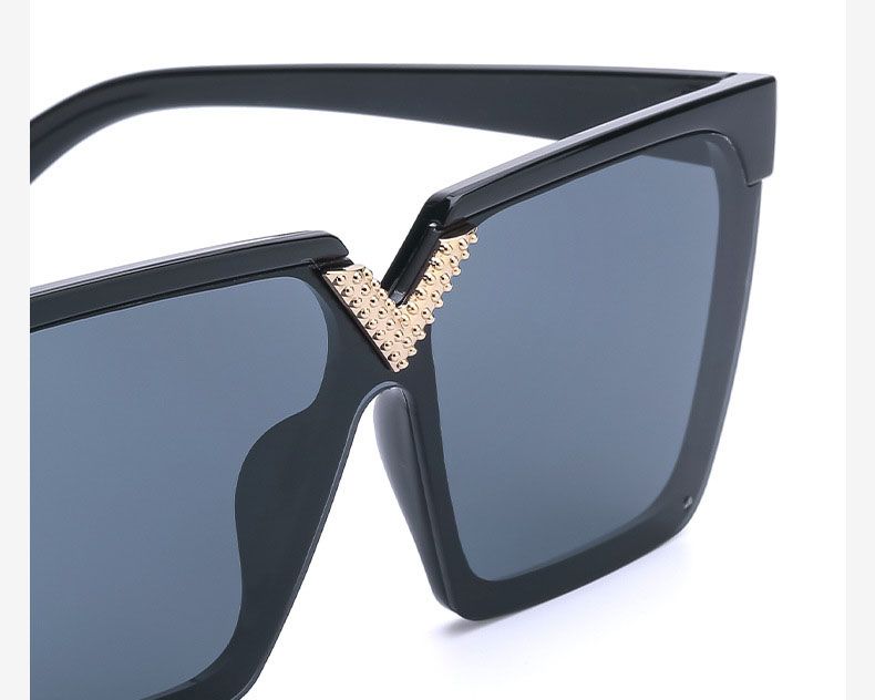 Flat Top Fashion Sunglasses Men Women Vintage Eyewear