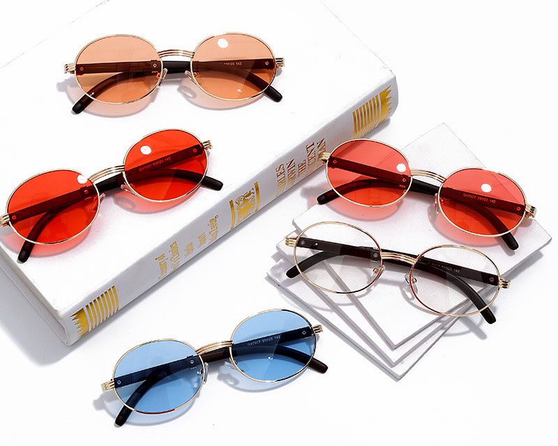 Mono Lens Steampunk Sunglasses w/ Side Caps