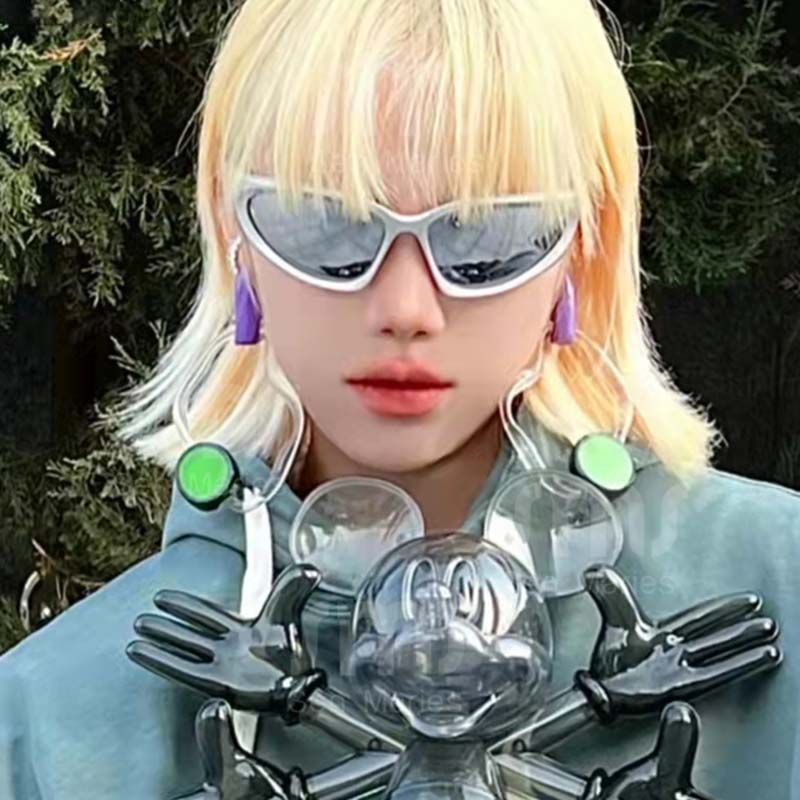 Futuristic Cyber Vibe Cat Eye Sunglasses