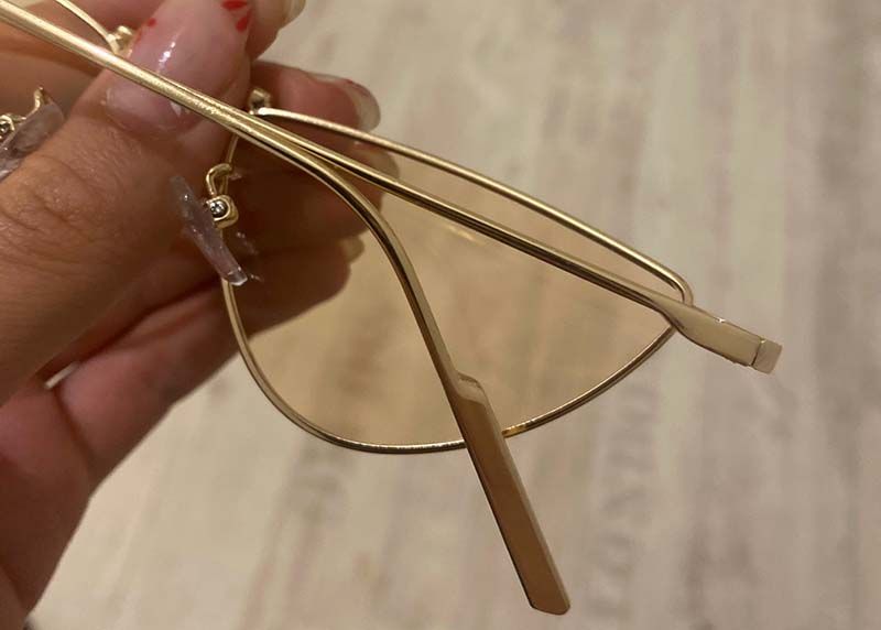 Women luxury diamond bling cat eye sunglasses