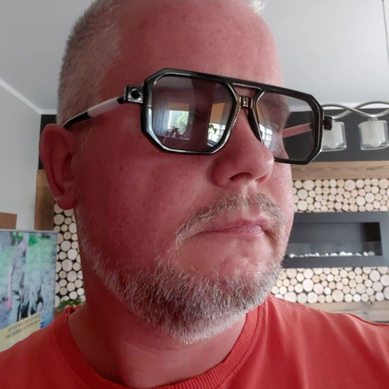 Polygonal Flat Top Double Nose Bars Retro Sunglasses 