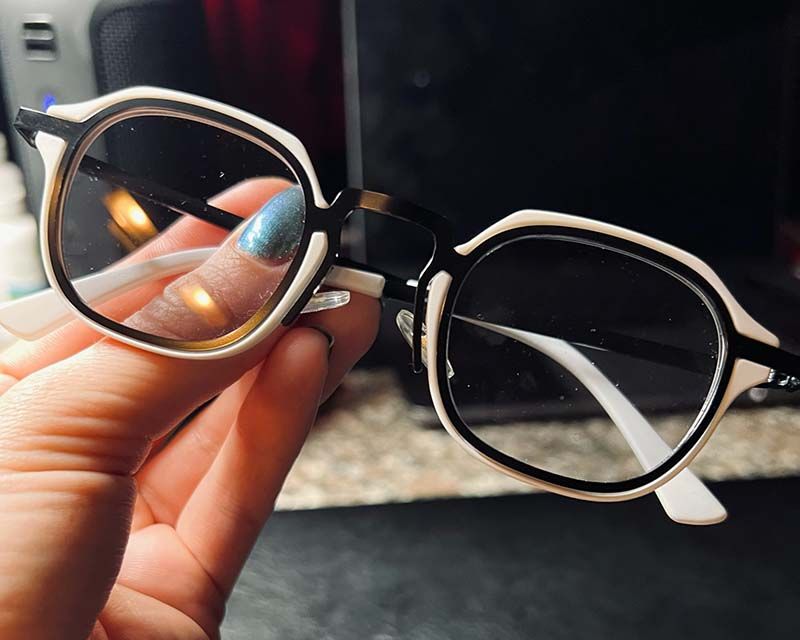 Alloy frame small square sunglasses retro punk shades