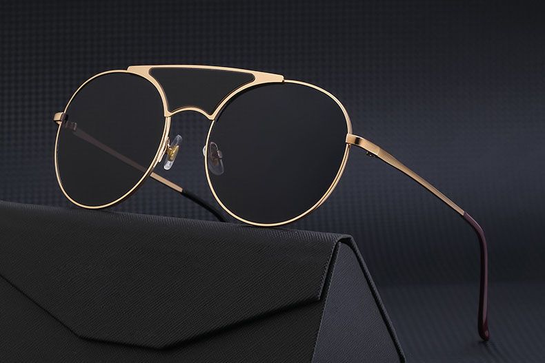 Futuristic Mono Lens D Frame One Piece Lens Sunglasses