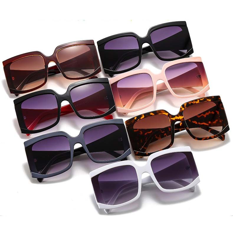 Oversized Square Sunglasses Cute Big Frame