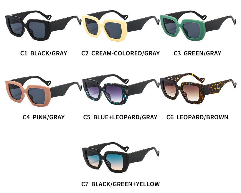 Luxury fashion shades half frame cat eye sunglasses