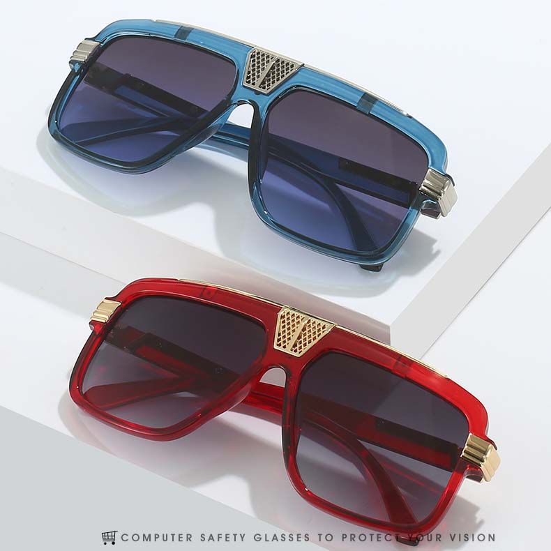 Men Retro Design Vintage Fashion Pilot Sunglasses