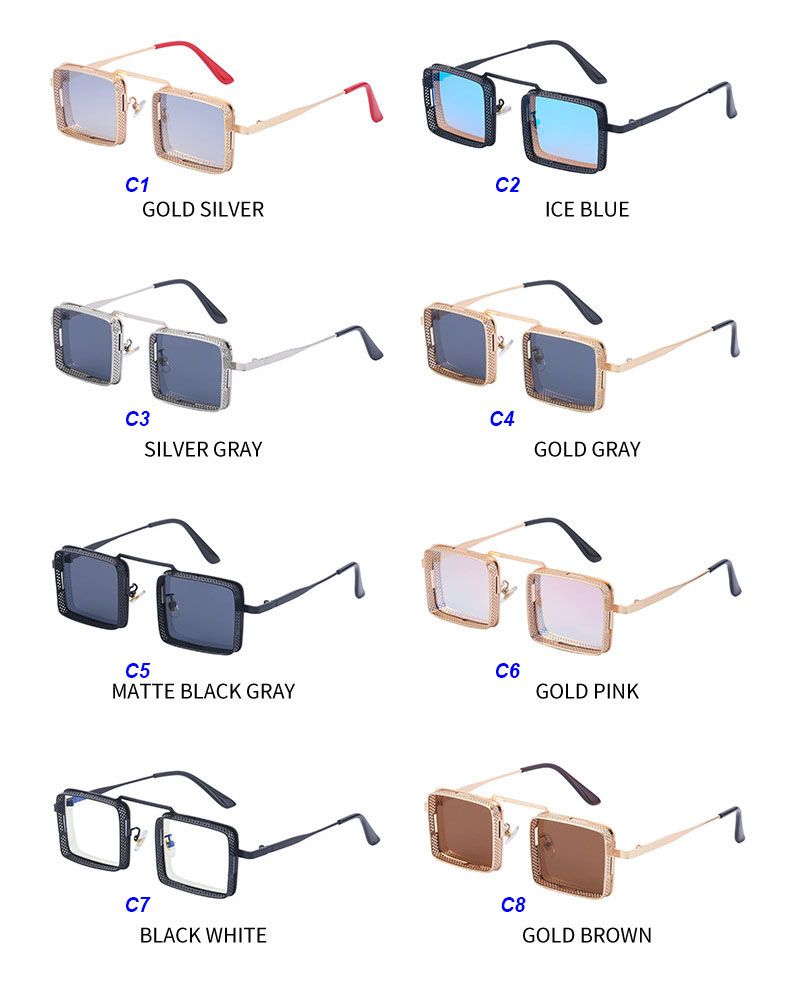 Mono Lens Oversized Bling Diamante Sunglasses