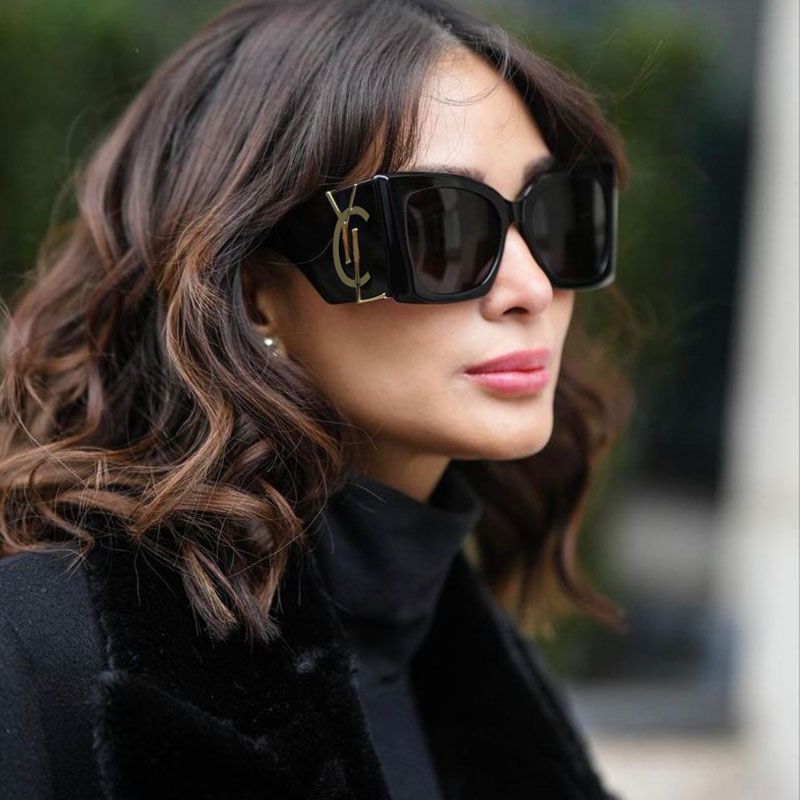 Oversized Cat Eye Sunglasses Women Big Frame Shades