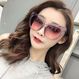 Cateye High Pointed Sunglasses Vintage Plastic Shades