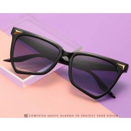 Retro Cat’s Eye Sunglasses Oversize Multicolored Shades