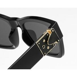 Fashion Classic Style Rectangular Gradient Sunglasses