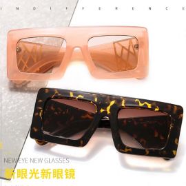 Luxury oversized sunglasses wide legs vintage shades