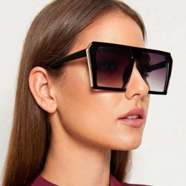 Retro mod trendy women fashion D frame sunglasses