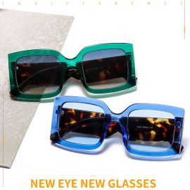 Bold Frame Square Multicolored Youth Sunglasses