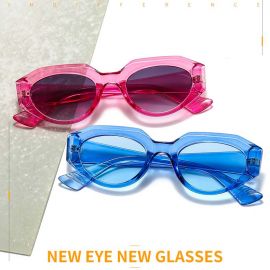 Retro Cat Eye Cute Girls Sunglasses Candy Color Frame
