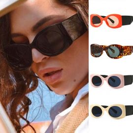 Fashion Oval Sunglasses Women Vintage Modern Shades