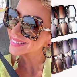 Ladies square sunglasses large frame oversized shades