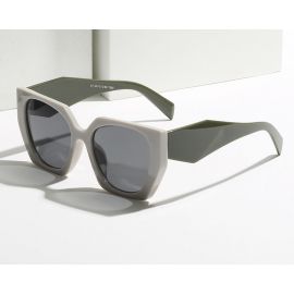 ‘Cut Like Diamonds' Variegated Polygonal Sunglasses