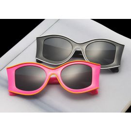 Colorful Butterfly Women Retro Cool Girl Sunglasses