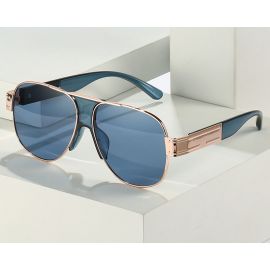 Pilot Luxury Fashion Alloy Frame Aviator Sun Glasses