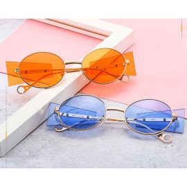 Glamour round sunglasses steam punk vintage shades