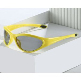 Modern Oval Sunglasses Sports Wrap Around Goggles