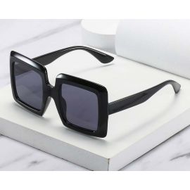 Oversize square bold frame womens fashion sunglasses