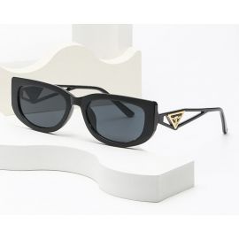 Cat Eye Frame Sunglasses Personality Hollow Temples