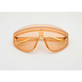 Mono Lens Sunglasses Sporty Wrap Around Goggles
