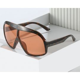 Oversized Frame Sunglasses Shield Wrap Around Goggles