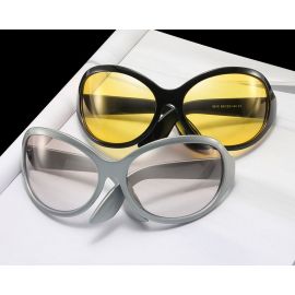 Oversized Wrap Around Goggles Sports Sun Glasses