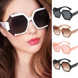 Bamboo Joint Shape Fashion Oversize Irregular Sunglasses